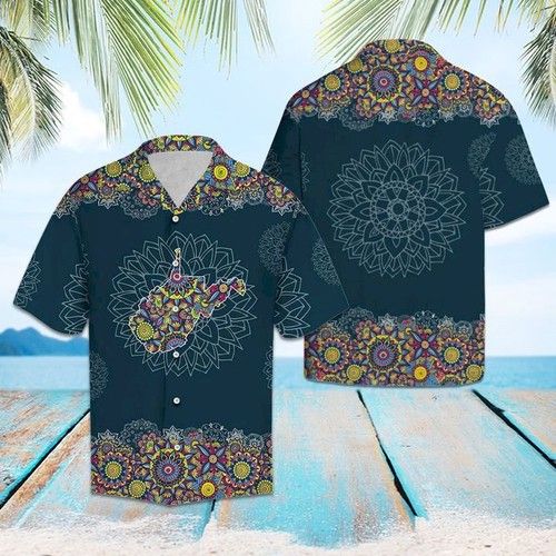 West Virginia Mandala Hawaiian Shirt Summer{Size}