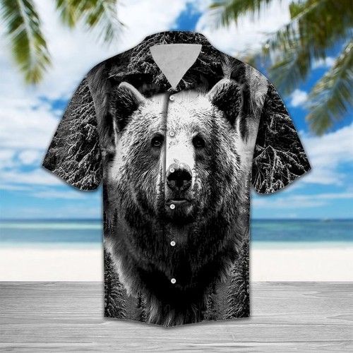 Wild Bear Hawaiian Shirt Summer{Size}