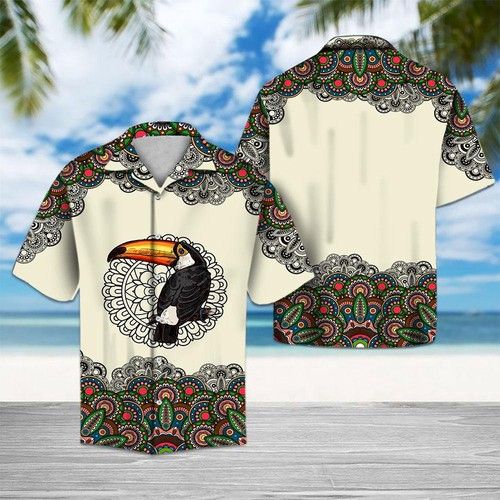 Toucan Mandal Hawaiian Shirt Summer{Size}