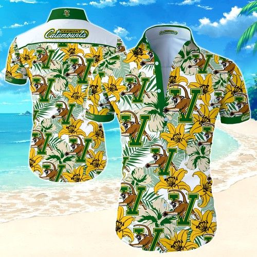 Vermont Catamounts Hawaiian Shirt Summer{Size}