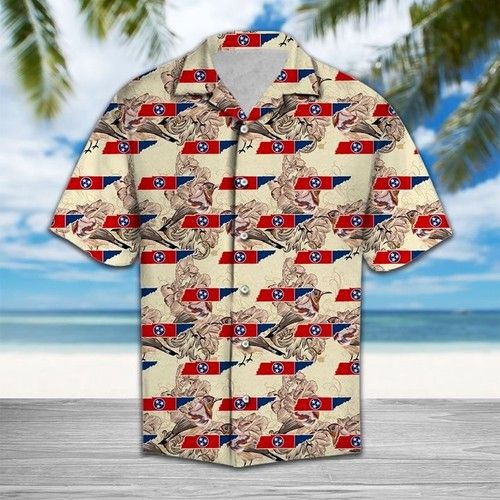 Tennessee Mockingbird Hawaiian Shirt Summer{Size}