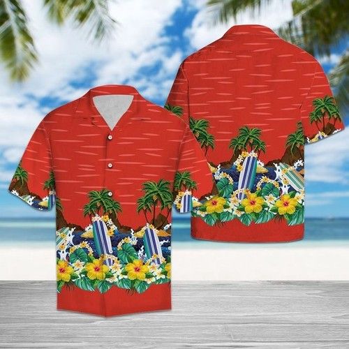 Surfboard Lover Hawaiian Shirt Summer{Size}