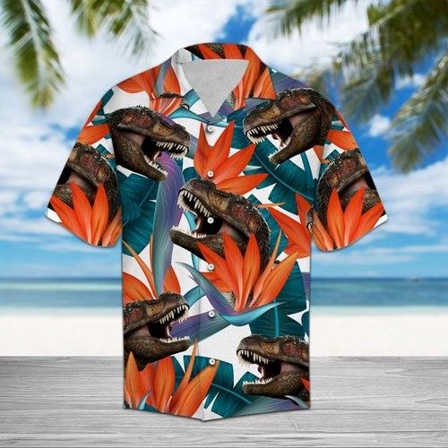 Trex Palm Hawaiian Shirt Summer{Size}