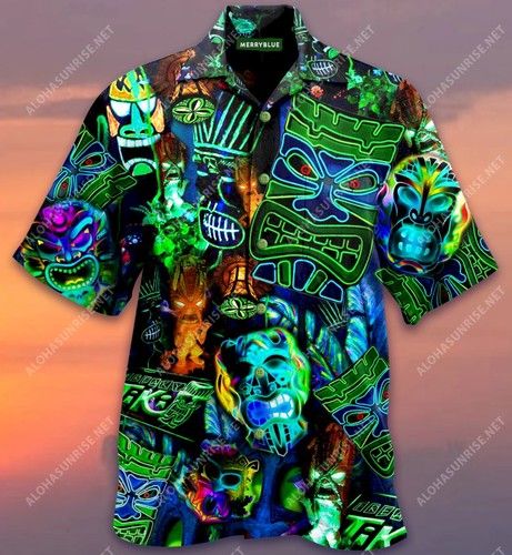 Tiki Welcome You To Hawaii Unisex Hawaiian Shirt{Size}