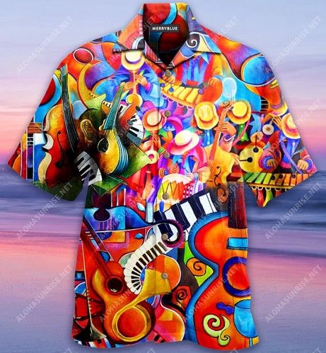 Where There Is Music There Can Be Love Unisex Hawaiian Shirt{Size}