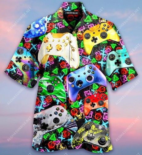 We Will Fight It Video Game Unisex Hawaiian Shirt{Size}