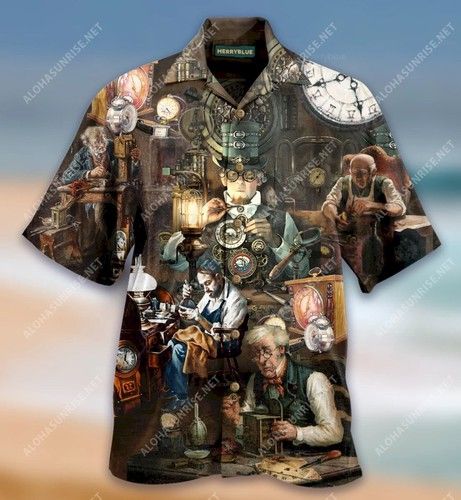 Skillfull Hands Of Excellent Watchmakers Unisex Hawaiian Shirt{Size}