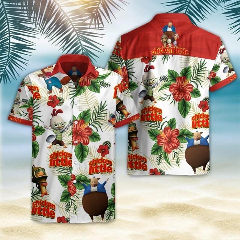 Shop Chicken Little Hawaiian Shirt{Size}