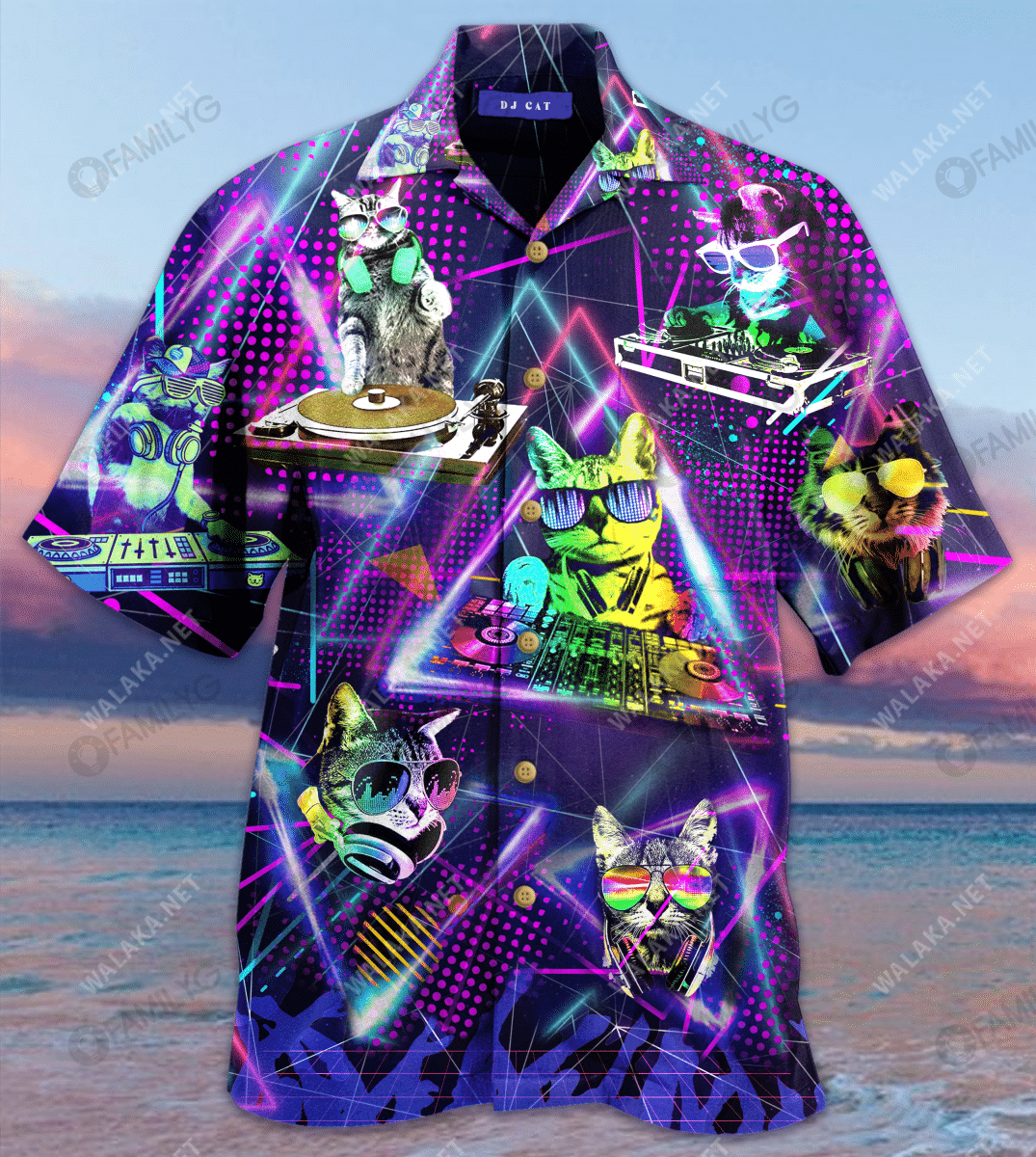 So Cool DJ Unisex Hawaiian Shirt{Size}