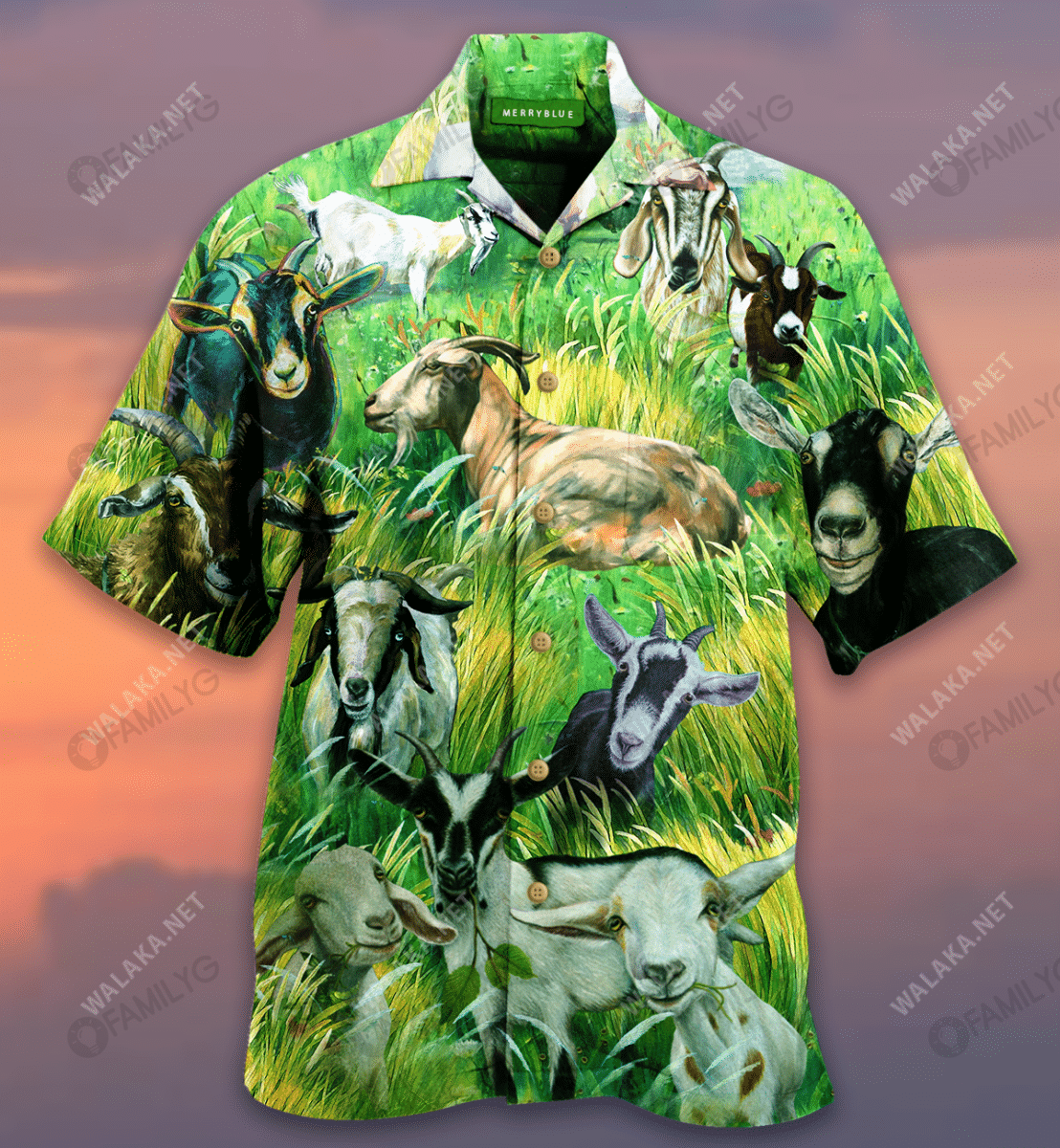 You Goat Your Way I Goat Mine Unisex Hawaiian Shirt{Size}