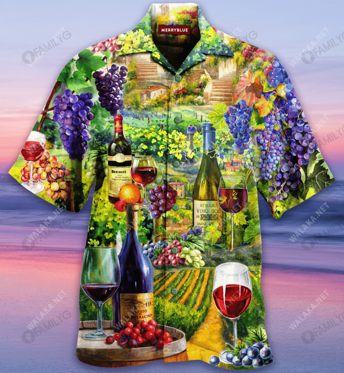 Vineyard Nature Is The Art Of God Unisex Hawaiian Shirt{Size}