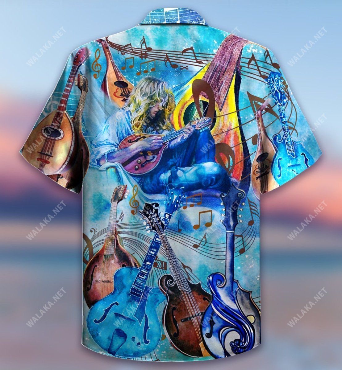 Where Words Fail Mandolin Speaks Unisex Hawaiian Shirt{Size}