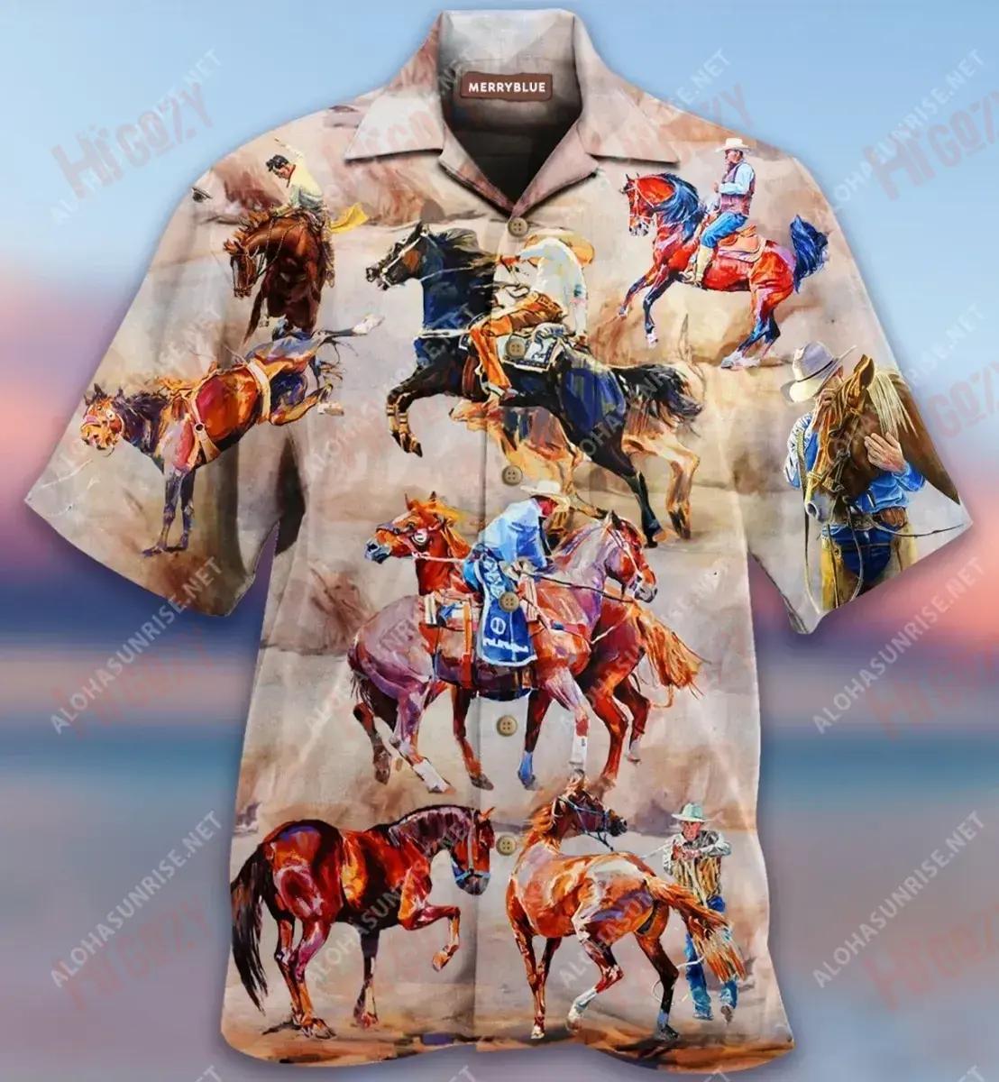 The Horse Whisperer Unisex Short Sleeve Shirt Vacation Short Sleeve Tactical Hawaiian Shirt Funny Hawaiian Shirts{Size}