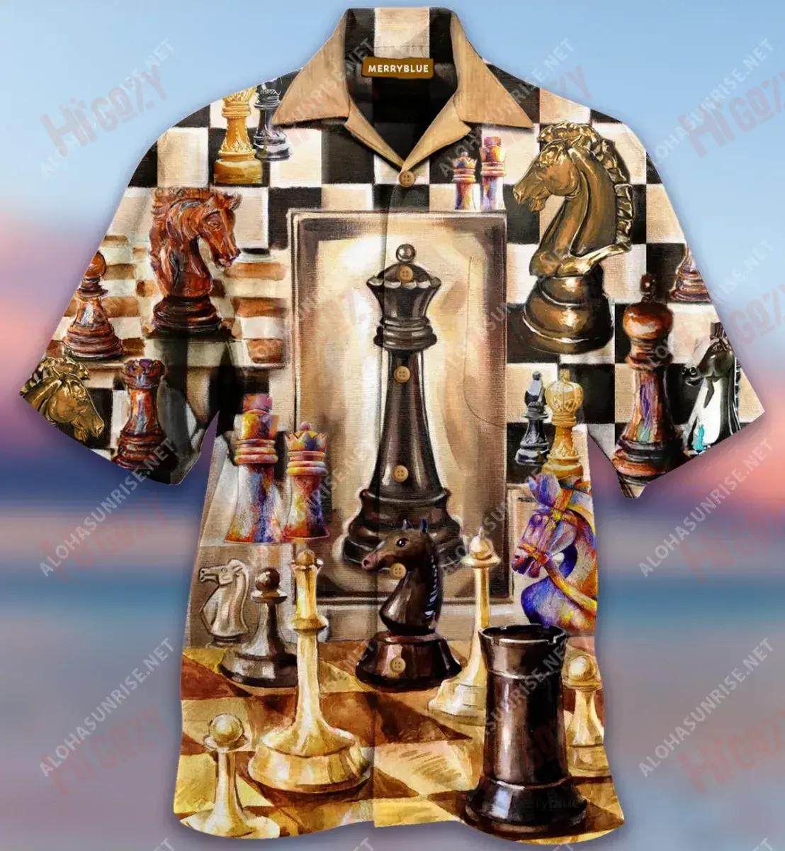 We Are All Being Played Chess Unisex Short Sleeve Shirt Vacation Aloha Shirt Best Hawaiian Shirts Funny Hawaiian Shirts{Size}