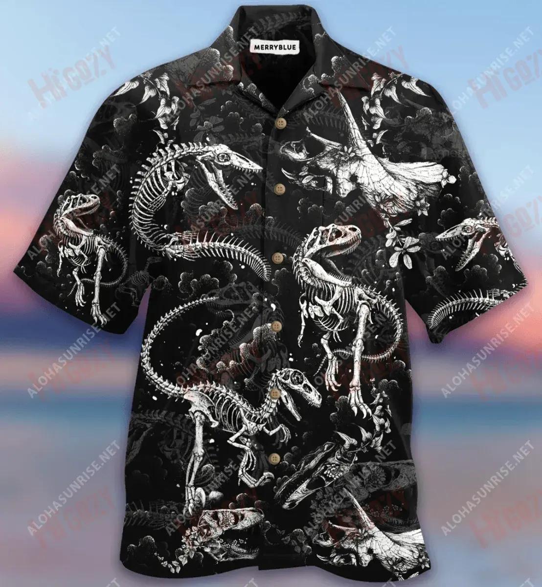 We All Have Dinosaur Deep Within Us Just Trying To Get Out Unisex Short Sleeve Shirt Summer Aloha Shirt Best Hawaiian Shirts Crazy Shirts Hawaii{Size}