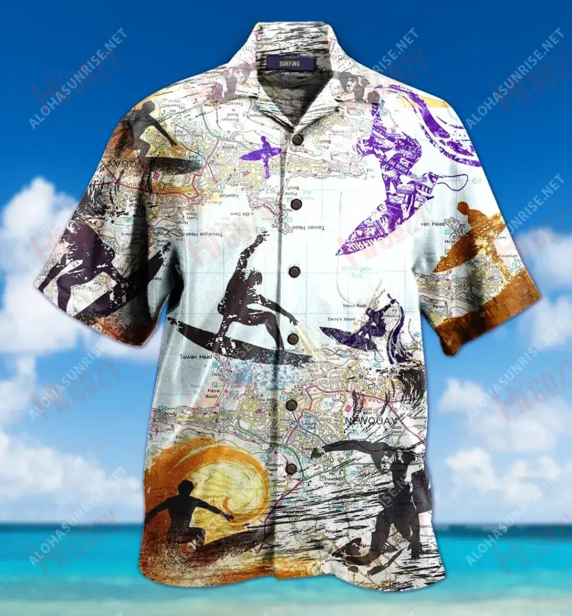 Surfing Is My Life Short Sleeve Shirt Hobbies Hawaiian T Shirts Vintage Hawaiian Shirts Crazy Shirts Hawaii{Size}