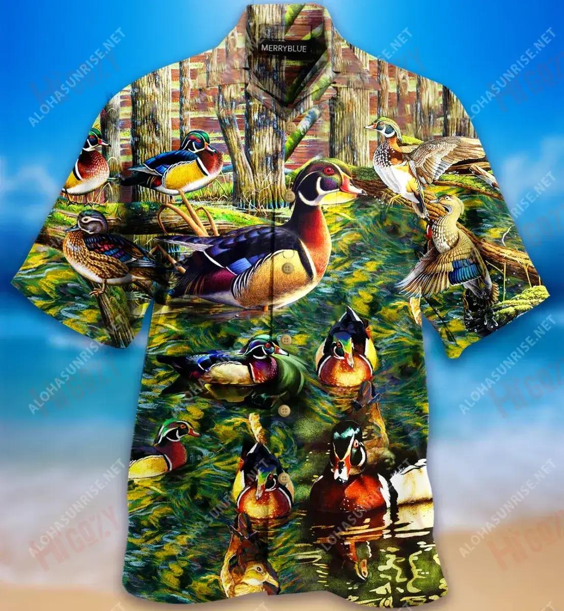 Welcome To The Duck Side Unisex Short Sleeve Shirt Vacation Short Sleeve Best Hawaiian Shirts Hawaiian Shirts For Women{Size}