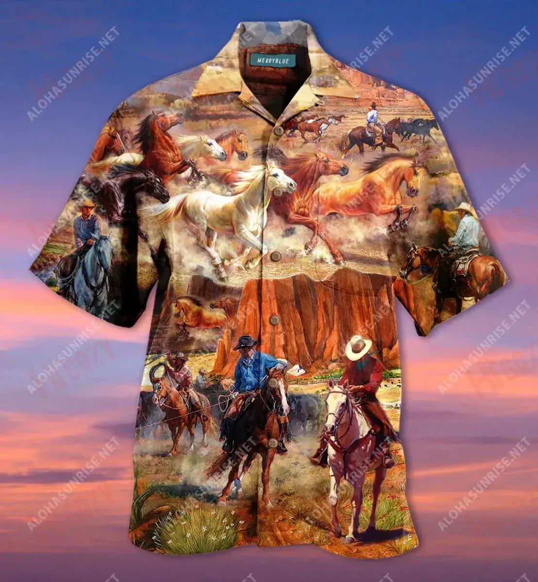 Vintage Cowboy , Cowboy Up Unisex Hawaiian Shirt Hobbies Short Sleeve Tactical Hawaiian Shirt Hawaiian Shirts For Men{Size}