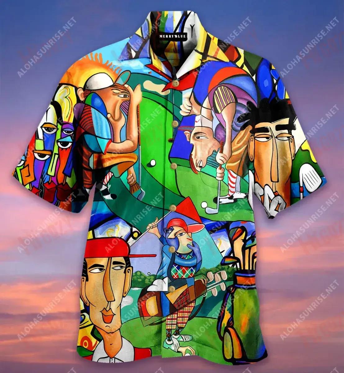  What I Do I Play Golf I Know Thing Hawaiian Shirt Ocean Short Sleeve Hawaiian Crazy Shirts Hawaiian Shirts For Womensize