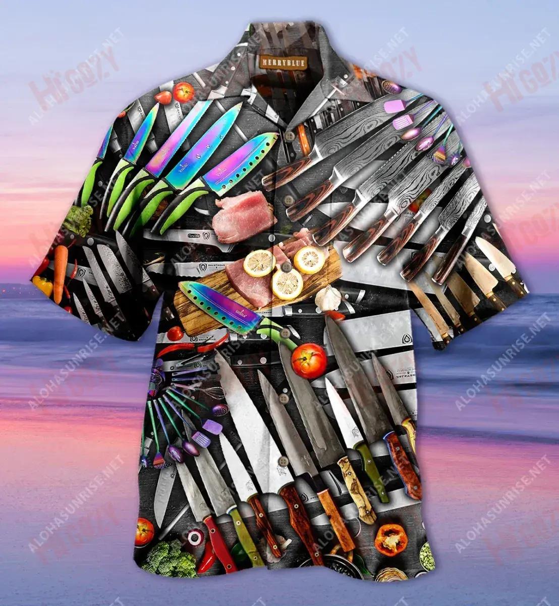 The Chef Is Always Right Unisex Hawaiian Shirt Hobbies Short Sleeve Tactical Hawaiian Shirt Hawaiian Shirts For Men{Size}