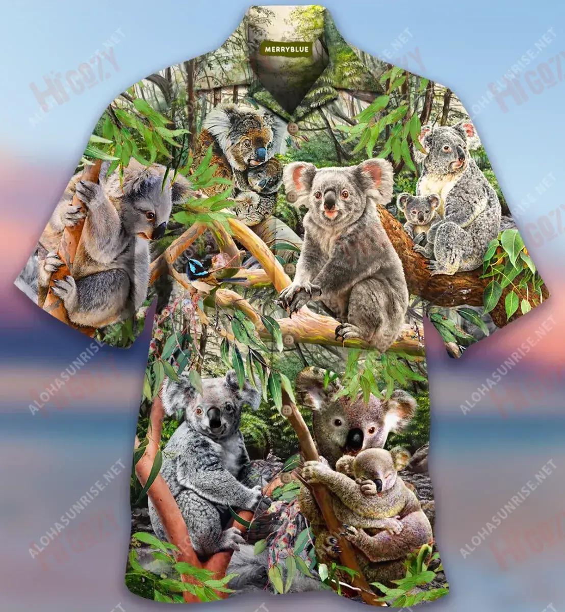 What Do You Mean I'M Not A Bear - I Have All The Koalification Unisex Short Sleeve Shirt Hobbies Hawaiian T Shirts Tactical Hawaiian Shirt Hawaiian Shirt Pattern{Size}