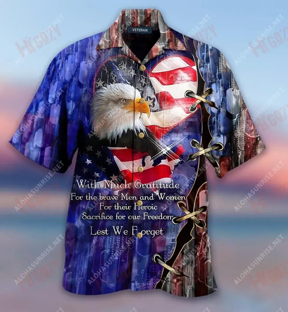 Thank You Veterans From The Heart Short Hawaiian Shirt Vacation Tropical Shirts Vintage Hawaiian Shirts Crazy Shirts Hawaii{Size}