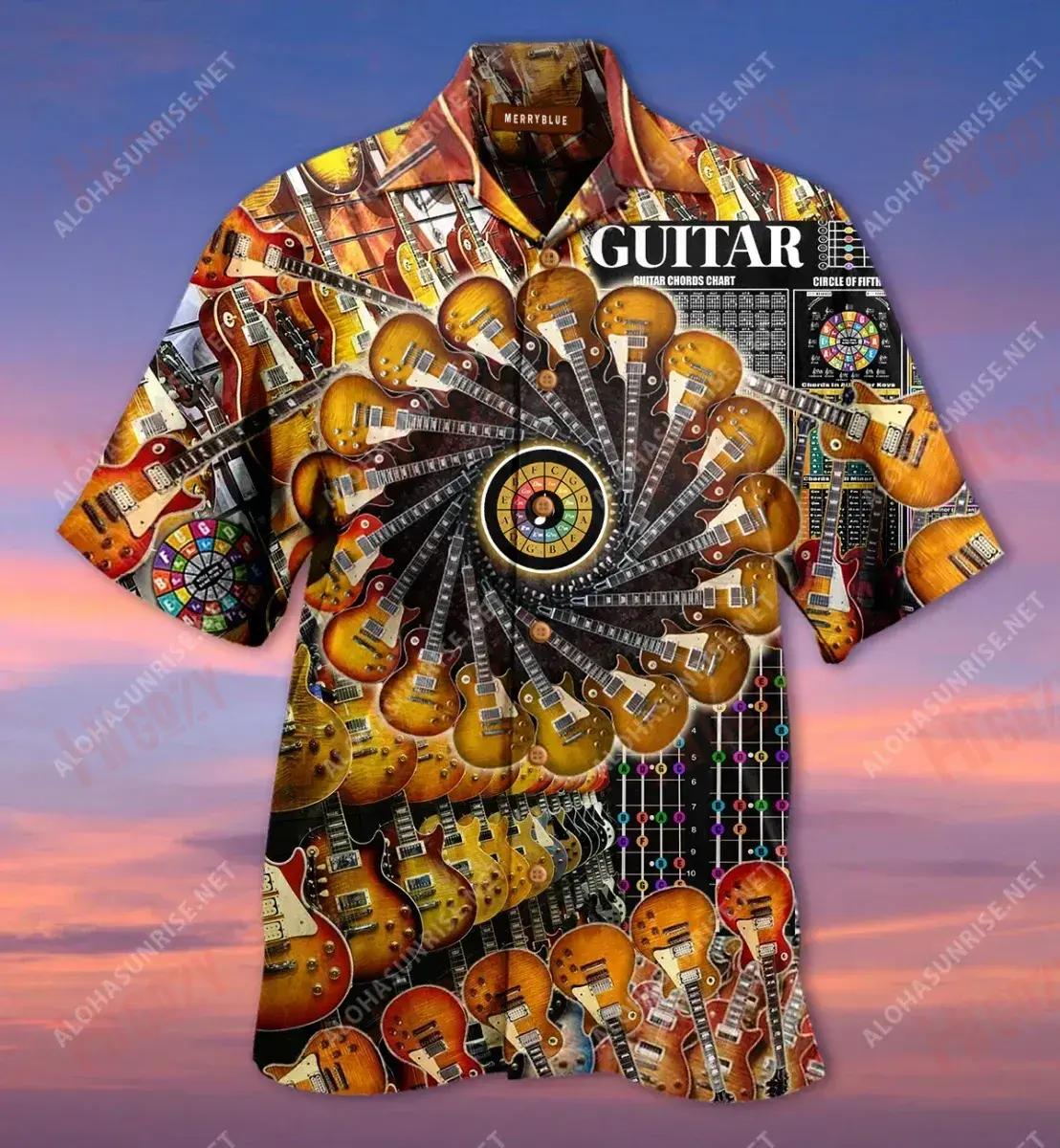 You Can Never Have Too Many Guitars Unisex Short Sleeve Shirt Summer Short Sleeve Tropical Shirts For Men Hawaiian Shirts For Women{Size}