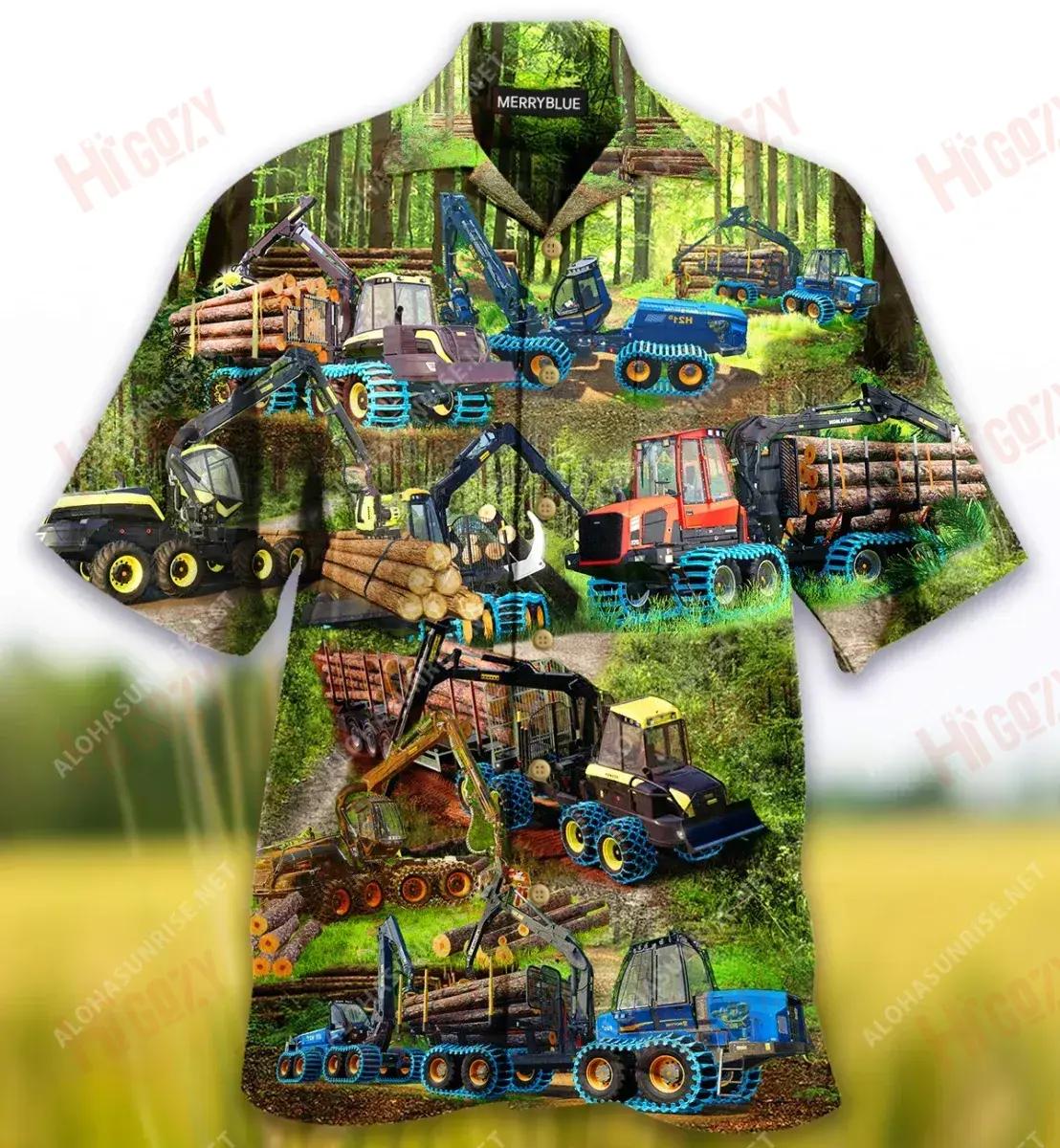 The Woods Are Calling And I Must Go Unisex Short Sleeve Shirt Summer Short Sleeve Hawaiian Crazy Shirts Hawaiian Shirts For Men{Size}