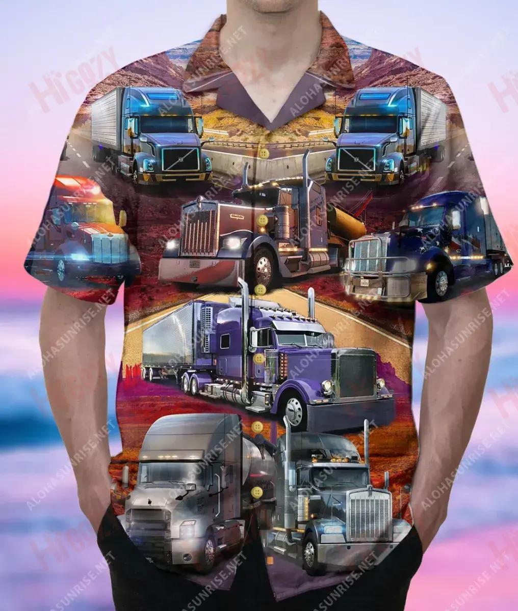 This Is How I Roll Truckers Unisex Short Sleeve Shirt Hobbies Tropical Shirts Vintage Hawaiian Shirts Crazy Shirts Hawaii{Size}