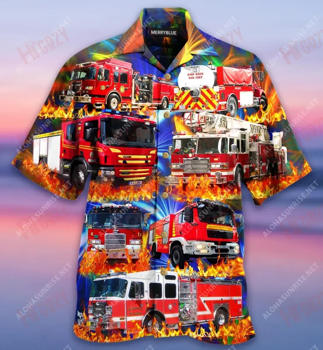 Wee Woo Truck Is Calling And I Must Go Unisex Short Sleeve Shirt Vacation Hawaiian T Shirts Tactical Hawaiian Shirt Hawaiian Shirts For Men{Size}