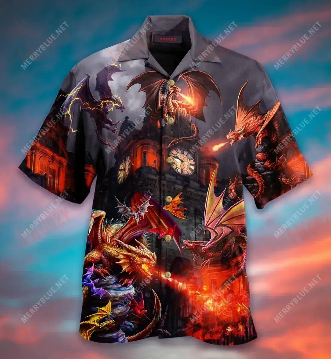 Time Stops For No Man Short Short Sleeve Shirt Vacation Tropical Shirts Tactical Hawaiian Shirt Hawaiian Shirts For Women{Size}