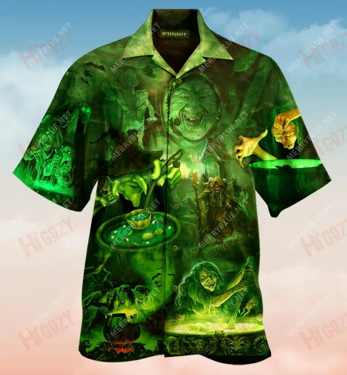 You Say Witch Like It'S A Bad Thing Unisex Hawaiian Shirt Summer Short Sleeve Best Hawaiian Shirts Hawaiian Shirts For Men{Size}