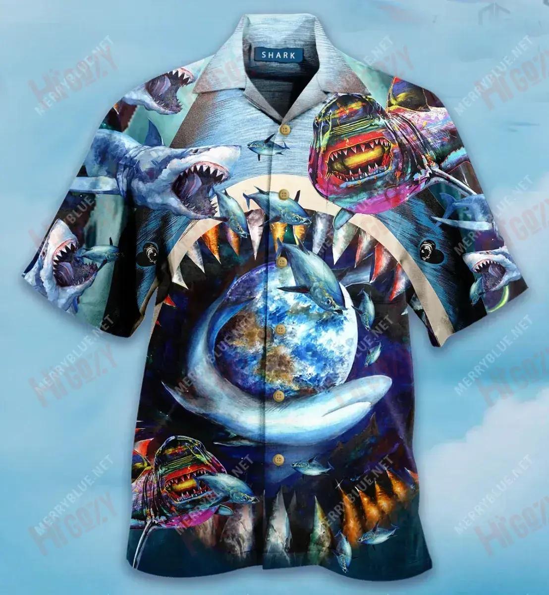 Who Loves Shark? Short Hawaiian Shirt Hobbies Hawaiian T Shirts Tactical Hawaiian Shirt Hawaiian Shirts For Men{Size}