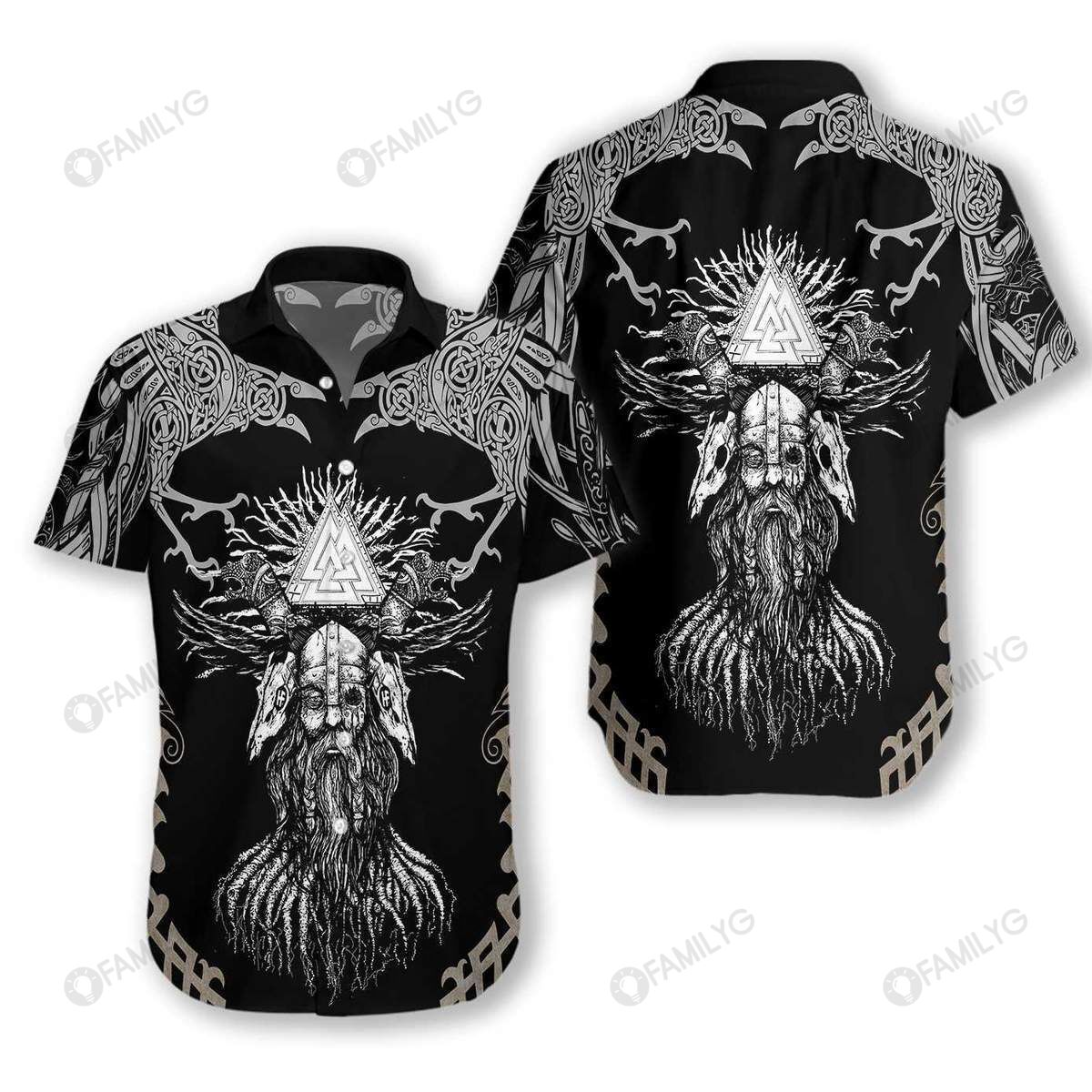 Vikings Shirts - We Live To Fight Another Day - Vikings Ragnar Lothbrok Hawaiian Shirt{Size}