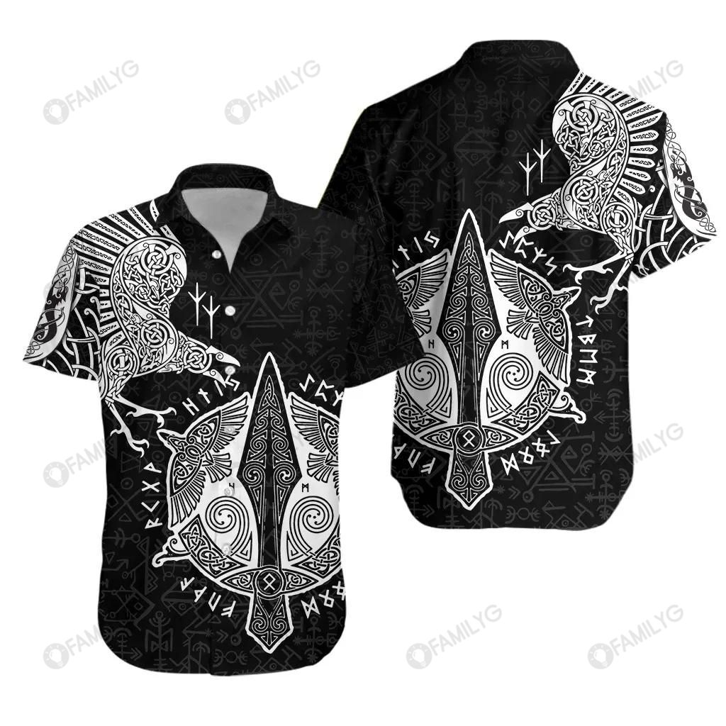 Vikings Shirts - Danish Vikings In The Nordic Iron Age And The Vikings Age Hawaiian Shirt{Size}