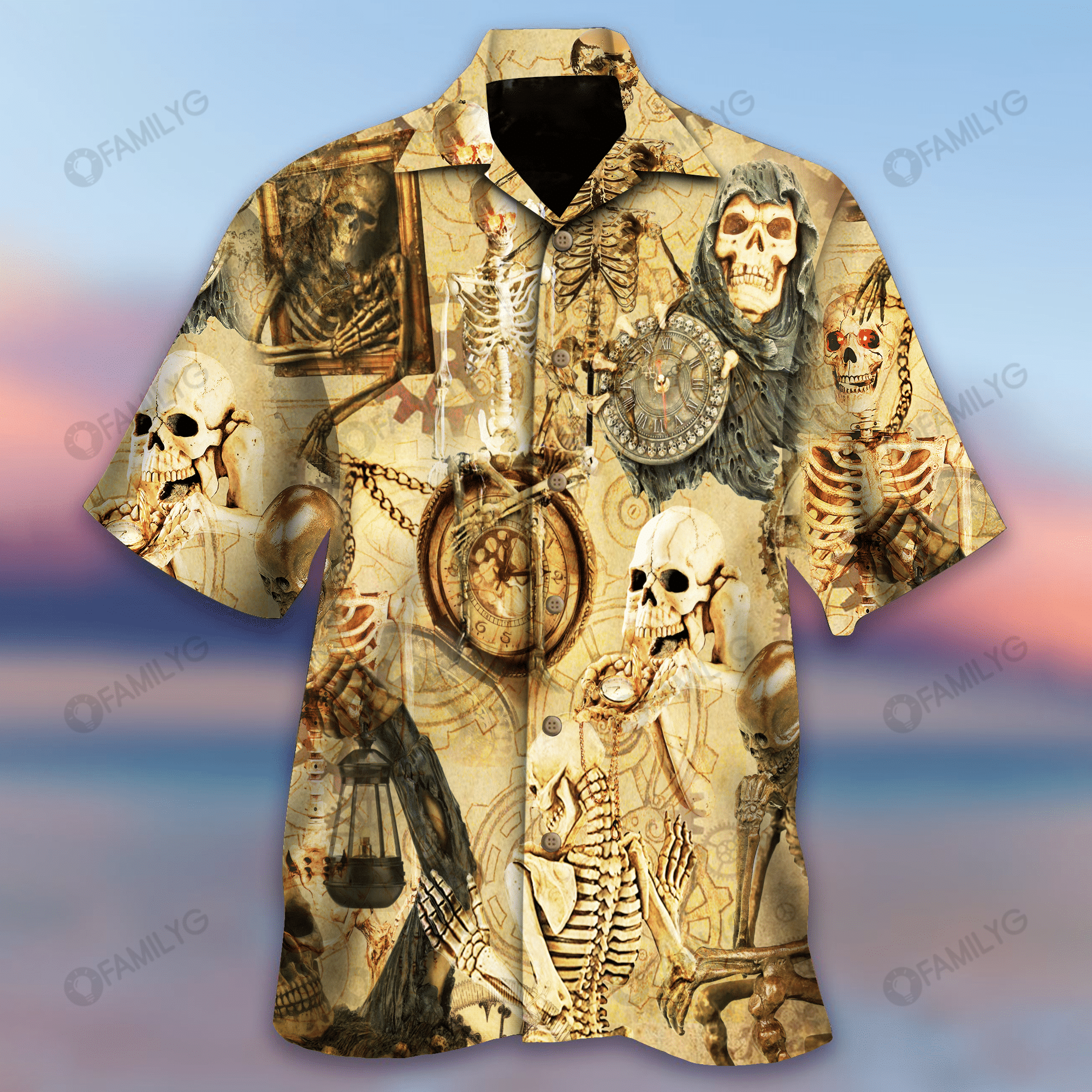 Skull Hawaiian Shirt - You're Already Dead - RE{Size}