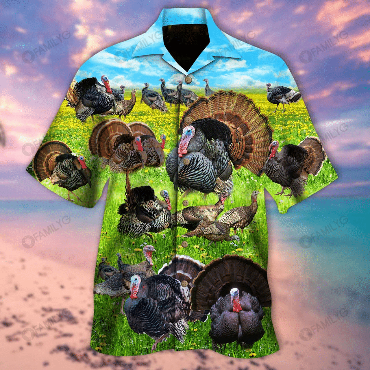 Turkey Hunting Shirts - Turkey Calling For The Next Season - Hunting Hawaiian Shirt{Size}