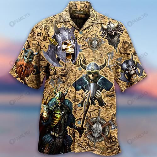 Vikings Shirts - Fight Like A Real Vikings - Vikings Hawaiian Shirt{Size}