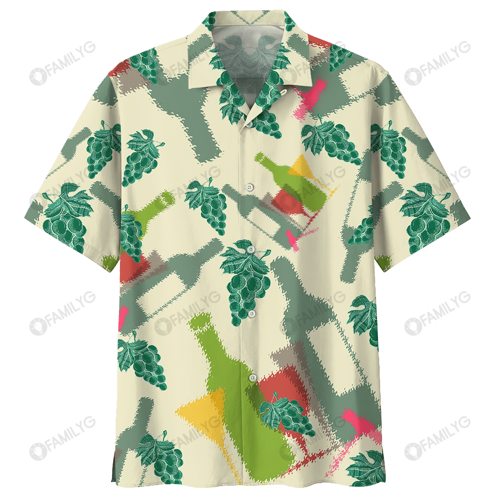 Wine Shirt - Port Wine Is One Of The Best Wine In The World Hawaiian Shirt{Size}