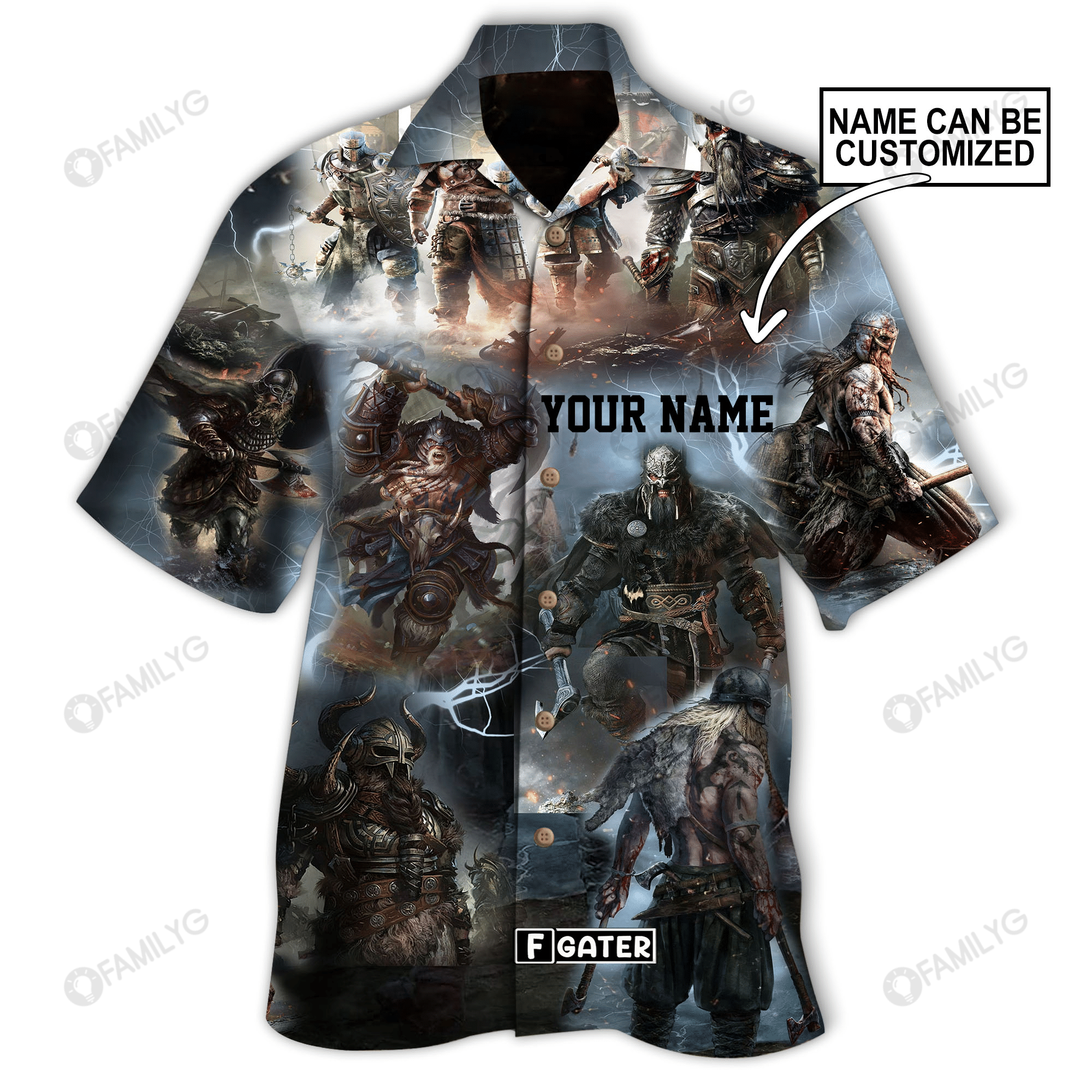 Vikings Shirt - Sons of Odin Custom Hawaiian Shirt - RE{Size}