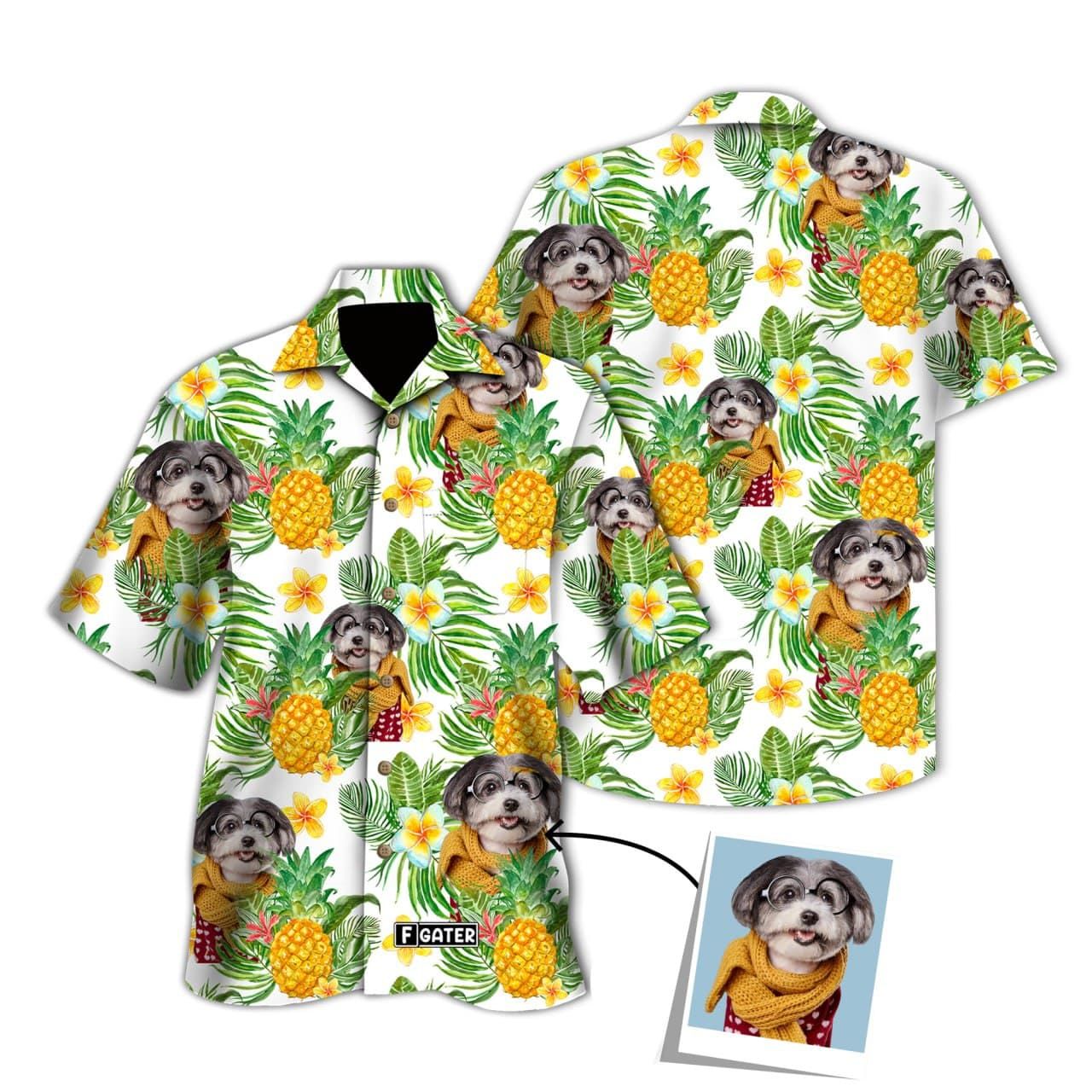 Shiz Tzu Dog Shirt - Shiz Tzu Summer Beach Custom Hawaiian Shirt RE{Size}