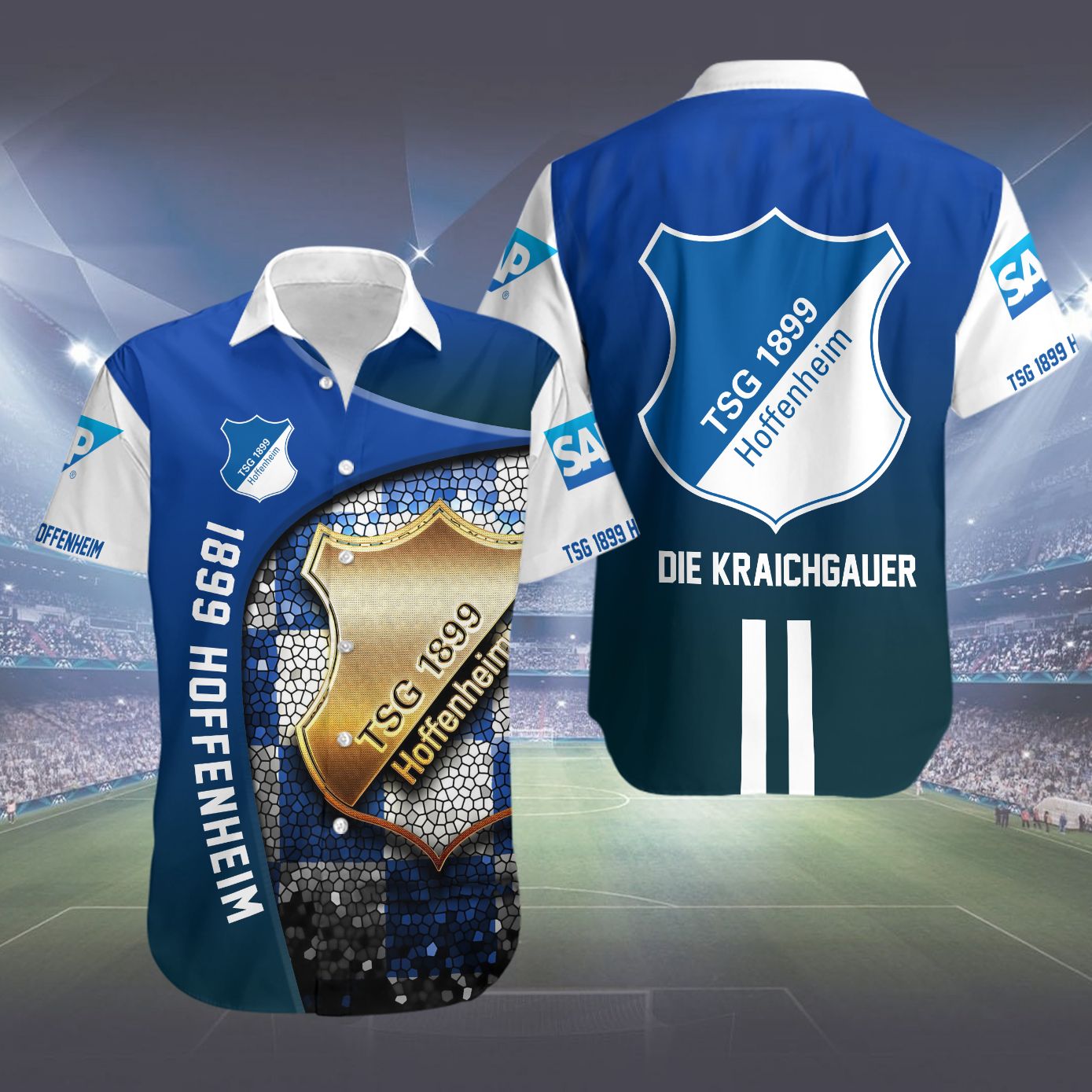 TSG 1899 Hoffenheim Die Kraichgauer Hawaiian Shirt{Size}