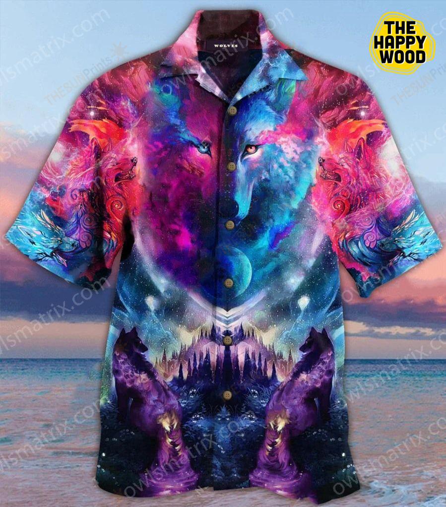 Wolf Life Style Hawaiian Shirt Hawaii Beach Retro{Size}