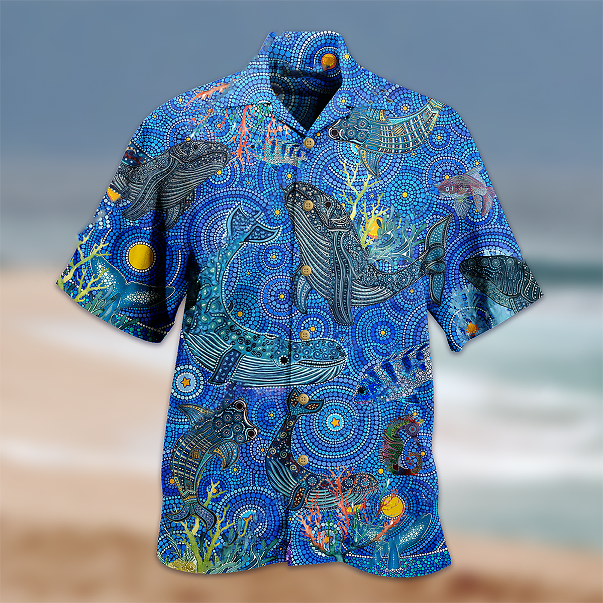 Whale Love Animals Limited - Hawaiian Shirt{Size}