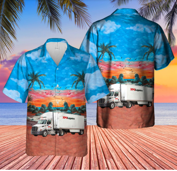 XPO Trucks Hawaiian Shirt{Size}