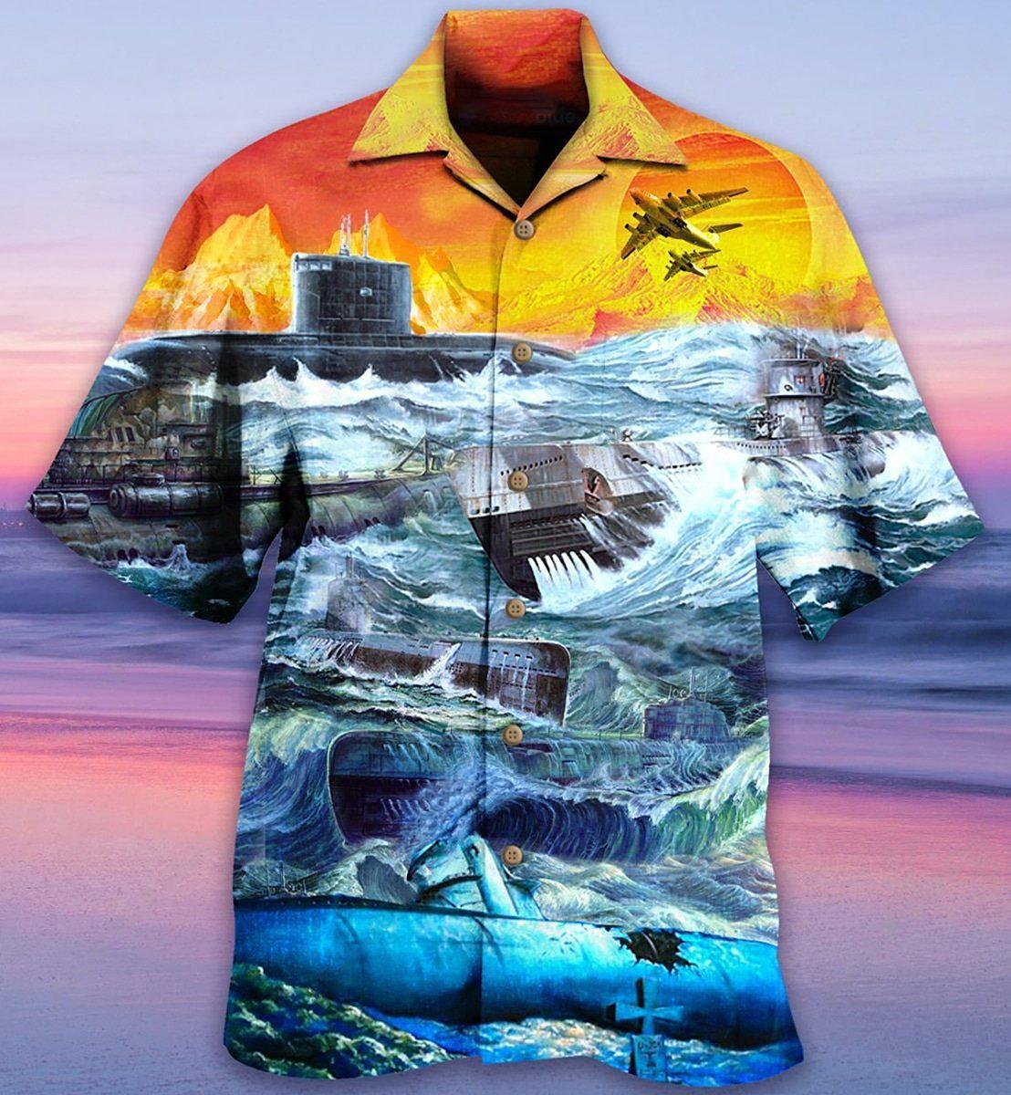 Submarine Love It - Hawaiian Shirt{Size}