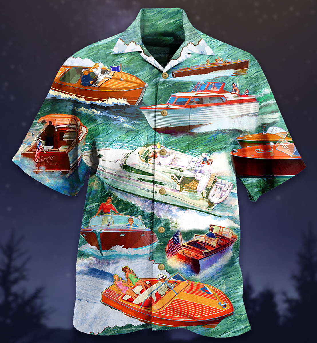 Yacht Love It - Hawaiian Shirt{Size}