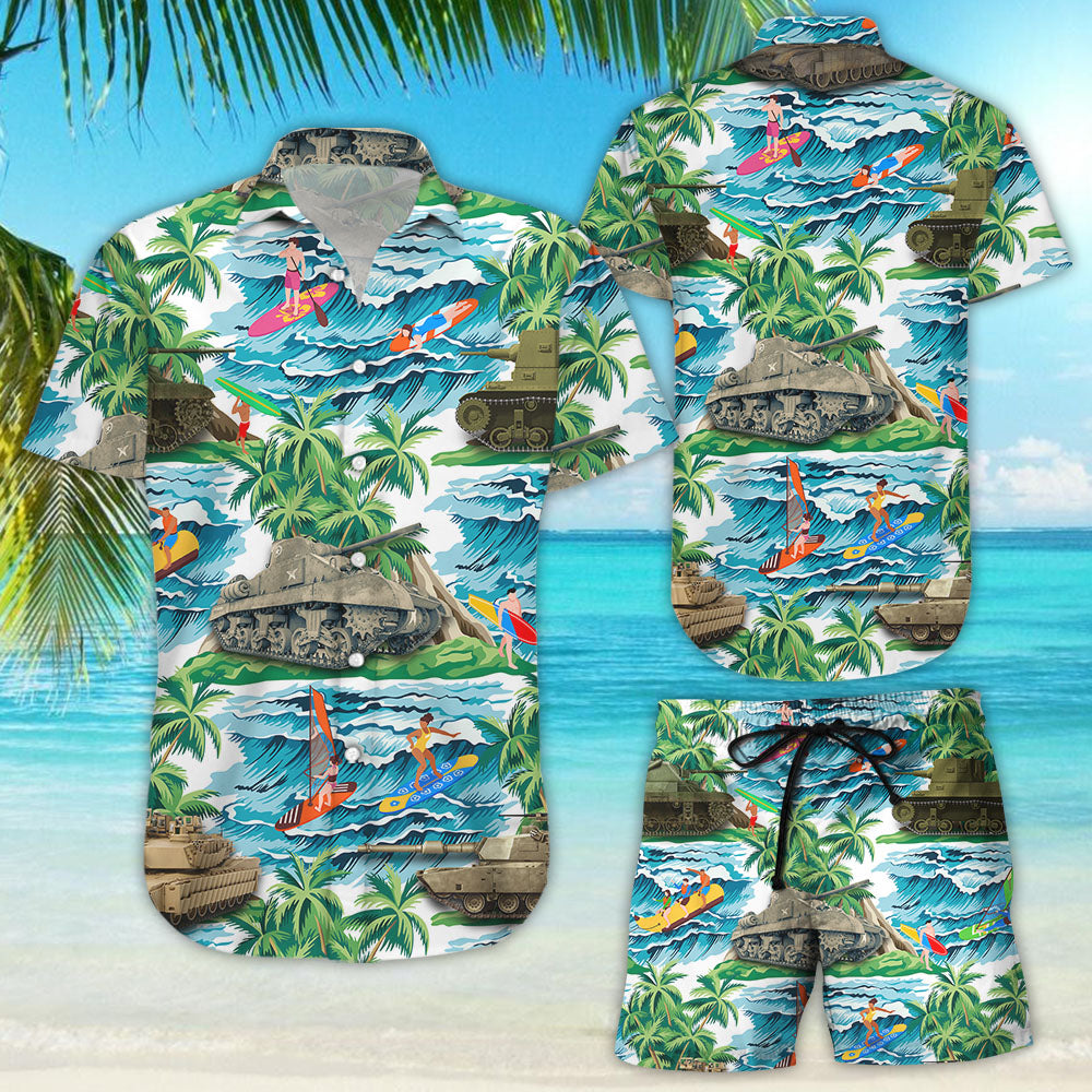 Tank Hawaiian Shirt - Tropical Tank Beach Hawaii Shirt - Best Beach Themed Gifts{Size}