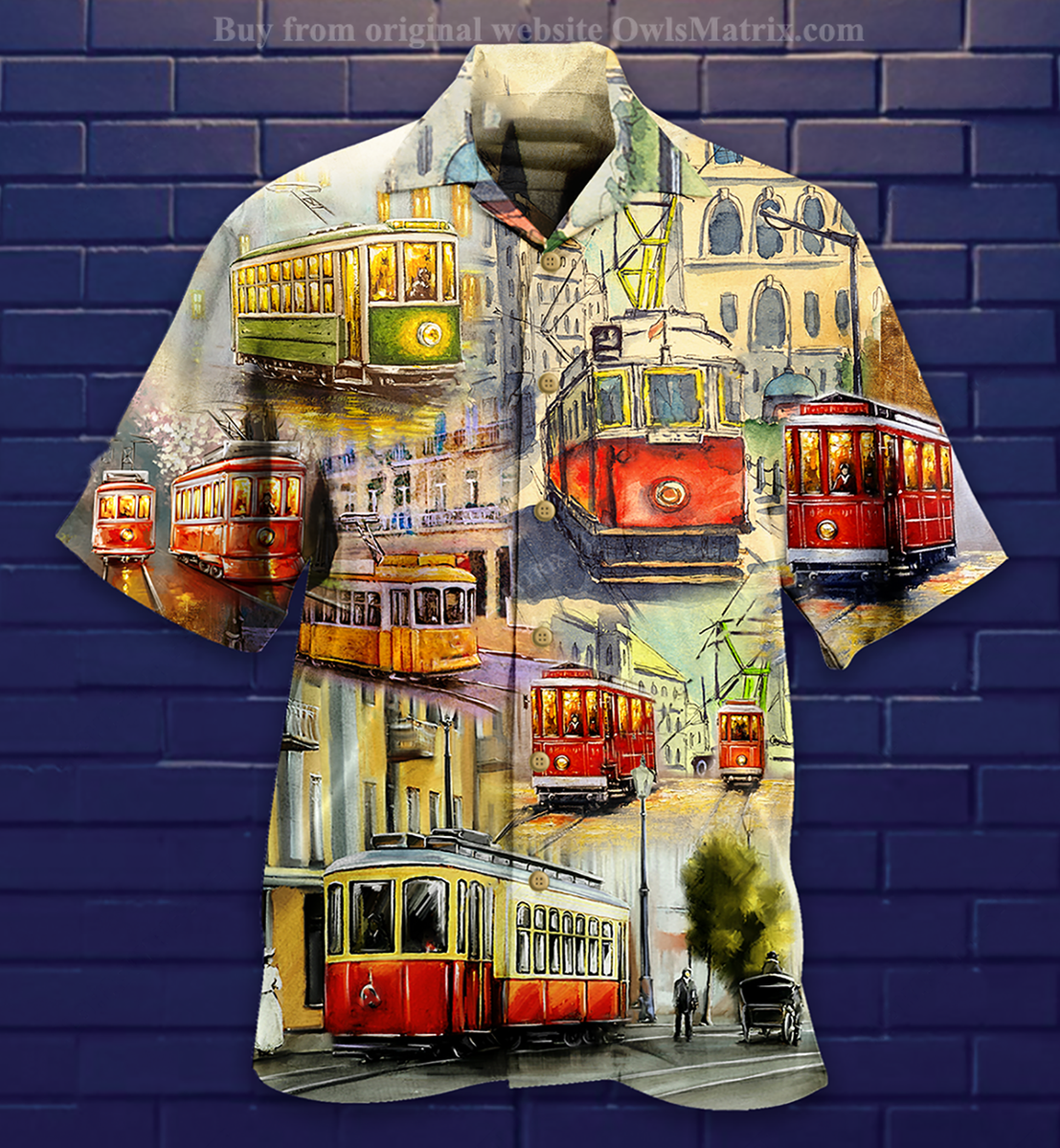 Train Love City - Hawaiian Shirt{Size}