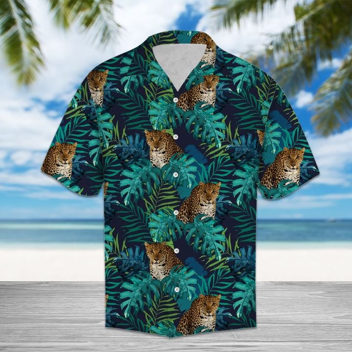 Tropical Cheetah Hawaiian Shirt Summer Button Up Shirt For Men Latest Shirt 2020{Size}